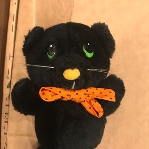 Vintage RUSS black cat shadow